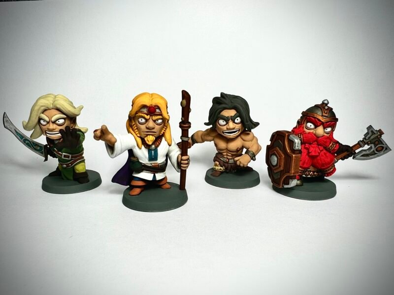 473ACFB2-0E5F-4C0E-84A9-4415F04B5271.66a85d263b7c6-66a85d7831cf9 Arcadian HQ Heroes - Set de 9 figurines
