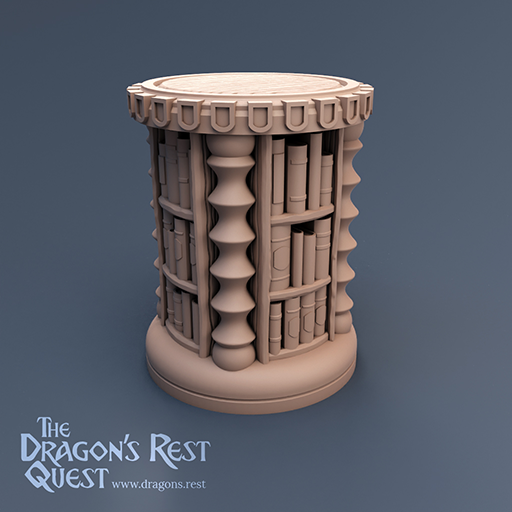 GOU Column Bookcase Bibliothèque Colonne — Guilde de la Connaissance