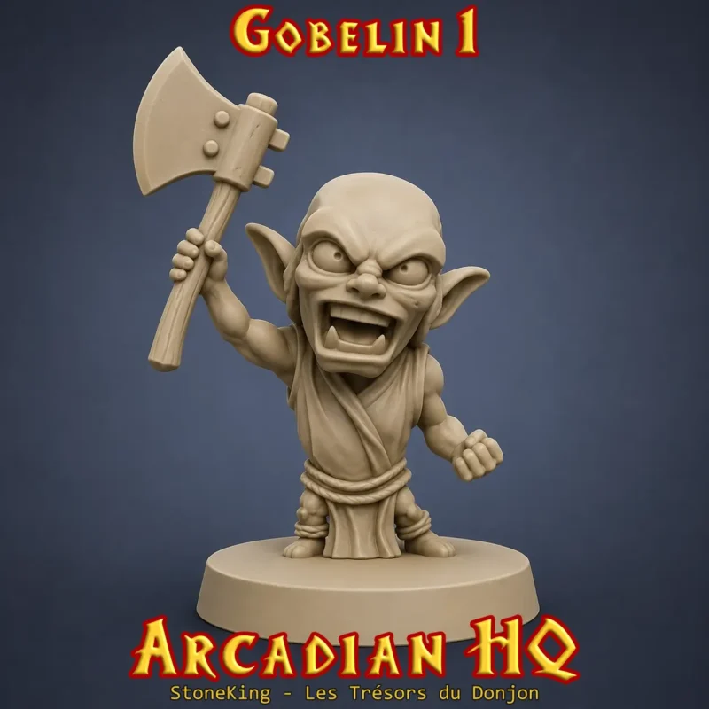 Gobelin 1 Arcadian HQ - Deuxième vague - set de 7 figurines