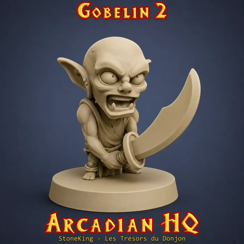Gobelin 2 Arcadian HQ - Deuxième vague - set de 7 figurines