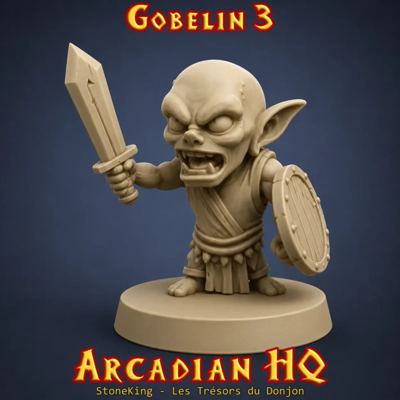 Gobelin 3 Arcadian HQ - Deuxième vague - set de 7 figurines