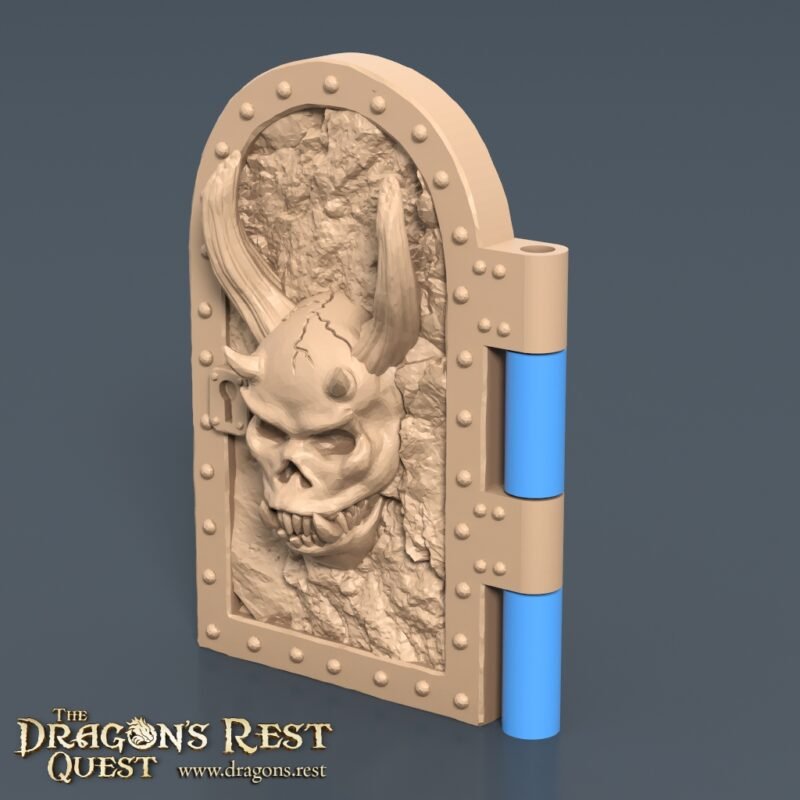 HQ04 TT Door Iron Demon v01 Portes des Glaces