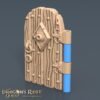 HQ04 TT Door Wooden Eye v01 Portes des Glaces
