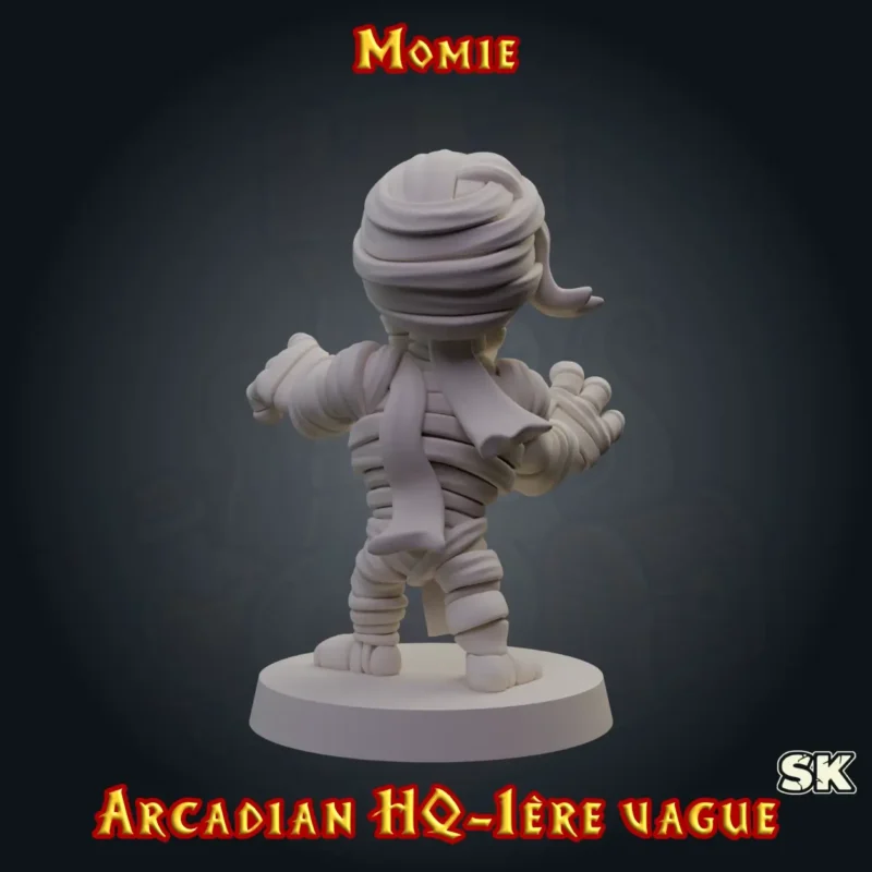 Momie Heroquest dos Momie - Arcadian 1ère Vague
