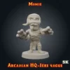 Momie Heroquest face figurine momie HeroQuest 3D résine Arcadian 1ère Vague StoneKing