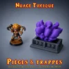 Nuage toxique - insert de tombe - pièges et trappes Nuages de poison ou toxique - Pièges de tombes (Inserts)