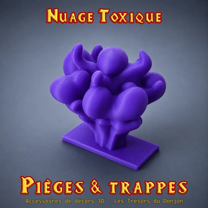 Nuage toxique - insert de tombe - pièges et trappes2 Nuages de poison ou toxique - Pièges de tombes (Inserts)