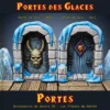 portes des glaces 3D PLA+ Démon et Oeil avec monticules pierres givrées