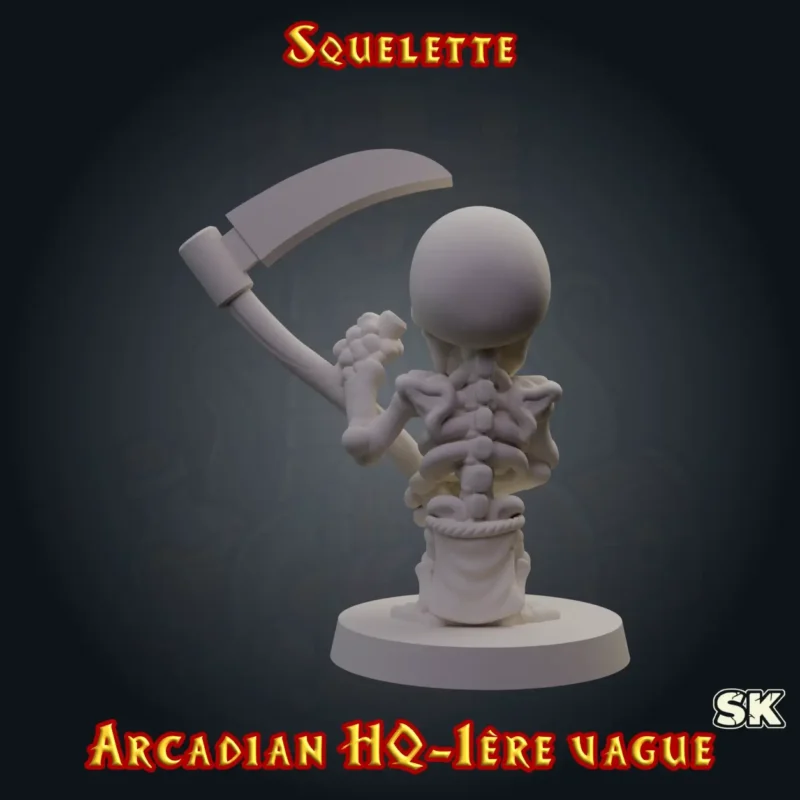 Squelette - Arcadian 1ère Vague
