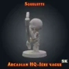 Squelette Heroquest gauche Squelette - Arcadian 1ère Vague