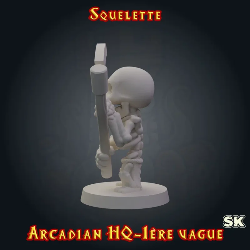 Squelette - Arcadian 1ère Vague