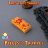 Trésor de tombe 2 (1) insert trésor tombe donjon 3D détail pièces d'or relief multicolore