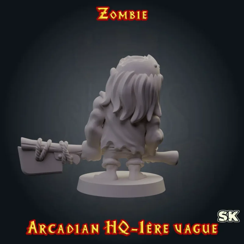 Zombie Heroquest dos Zombie - Arcadian 1ère Vague