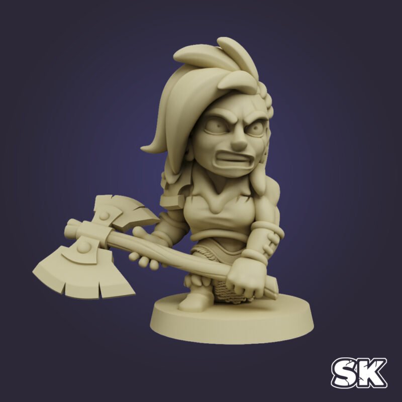 barbara-hqheroes-mmf Arcadian HQ Heroes - Set de 9 figurines