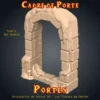 cadre de porte des glaces cadre de porte donjon 3D des glaces PLA+ givre arctic