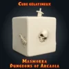 cube gélatineux figurine cube gélatineux donjon 3D Masmorra StoneKing résine