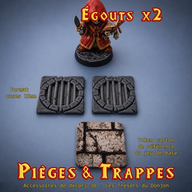 egouts-25mm Egouts X2 - Token de passage