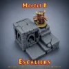 escaliers modele B (1) Escaliers - 3 modèles