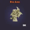 figurine evil lord donjon JDR 3D boss seigneur du mal StoneKing résine