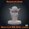 gobelin heroquest sabre dos Gobelin avec Sabre — Arcadian 2ème Vague