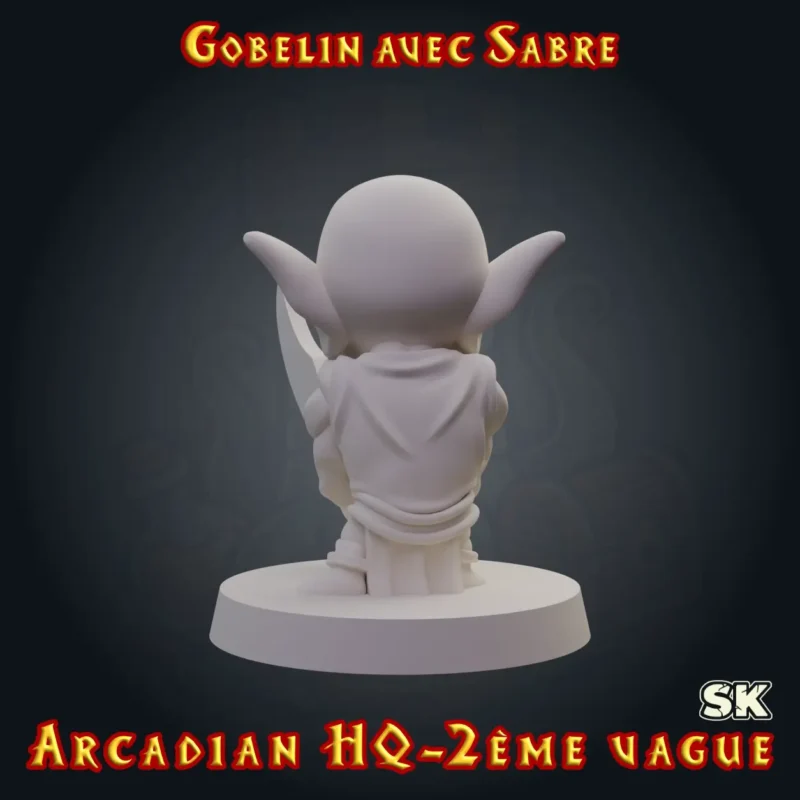 gobelin heroquest sabre dos Gobelin avec Sabre — Arcadian 2ème Vague