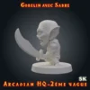 gobelin heroquest sabre droite Gobelin avec Sabre — Arcadian 2ème Vague