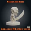 gobelin heroquest sabre gauche Gobelin avec Sabre — Arcadian 2ème Vague