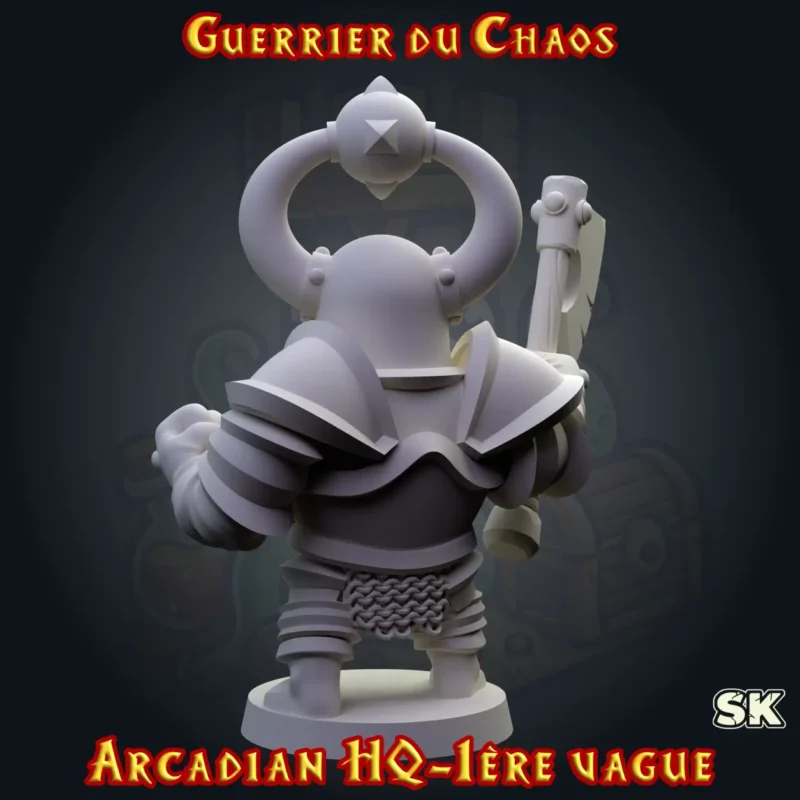 Guerrier du Chaos - Arcadian 1ère Vague