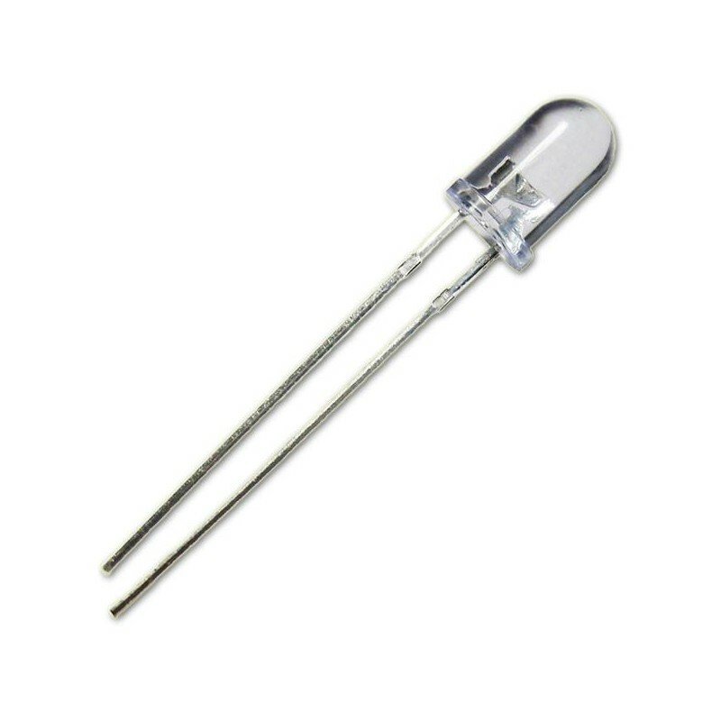 LED vacillante effet flamme 5mm jaune pour décor donjon JDR