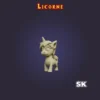 licorne figurine heroquest jdr figurine licorne JDR 3D HeroQuest StoneKing résine