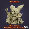 malaphyas figurine sorcier donjon JDR 3D Malaphyas Masmorra StoneKing résine