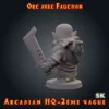 orc heroquest fauchon dos Orc avec Fauchon — Arcadian 2ème Vague