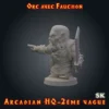 orc heroquest fauchon droite Orc avec Fauchon — Arcadian 2ème Vague