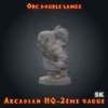 orch heroquest double lame droite Orc Double Lames — Arcadian 2ème Vague
