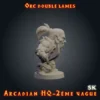 orch heroquest double lame gauche Orc Double Lames — Arcadian 2ème Vague