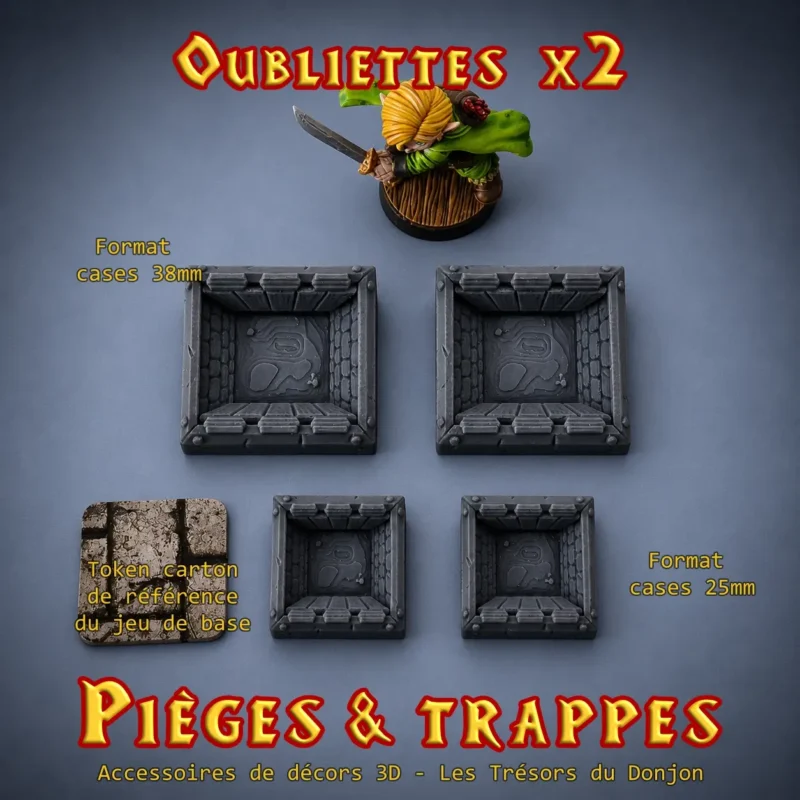 Oubliette X2 - Token de Piège