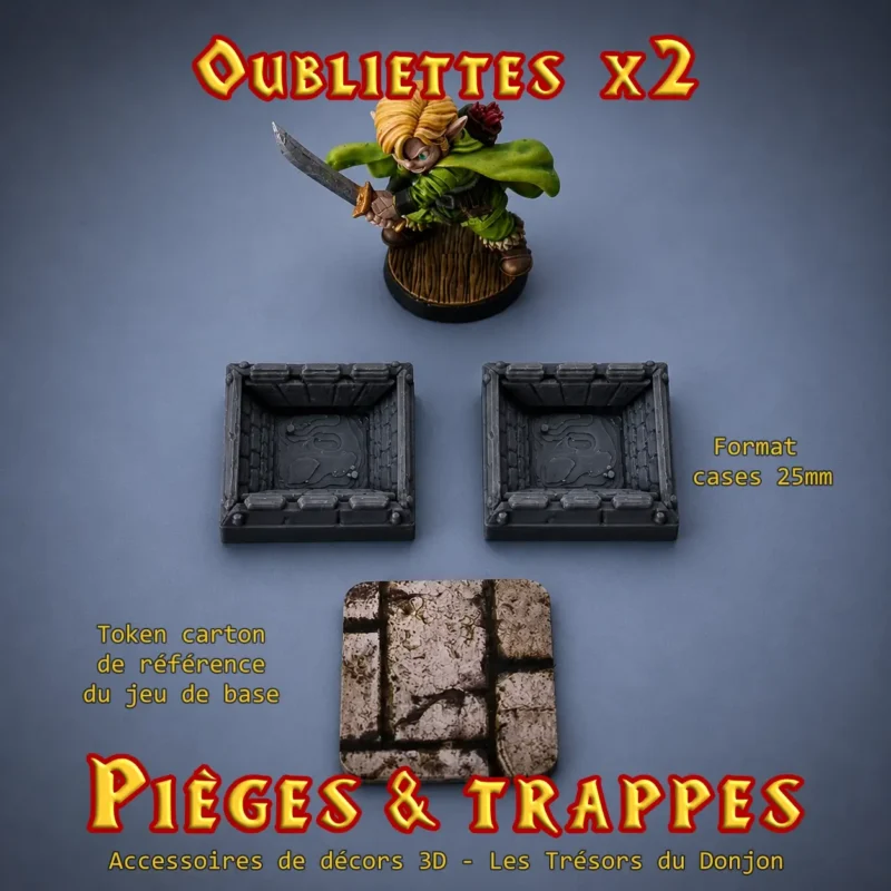 Oubliette X2 - Token de Piège