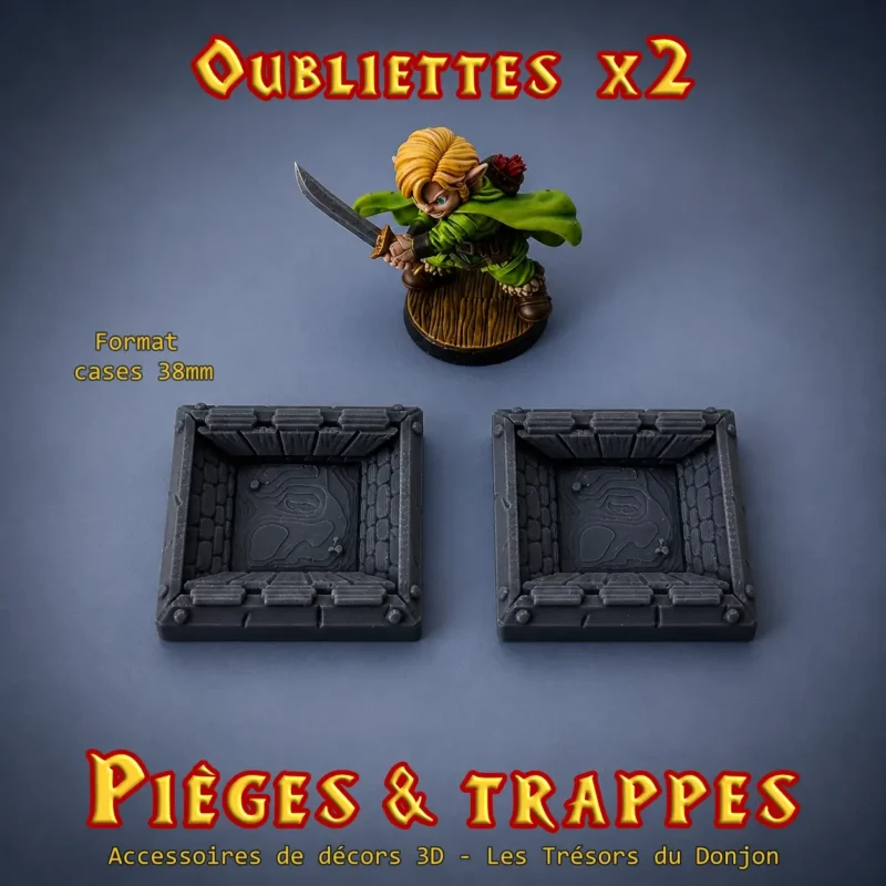 Oubliette X2 - Token de Piège