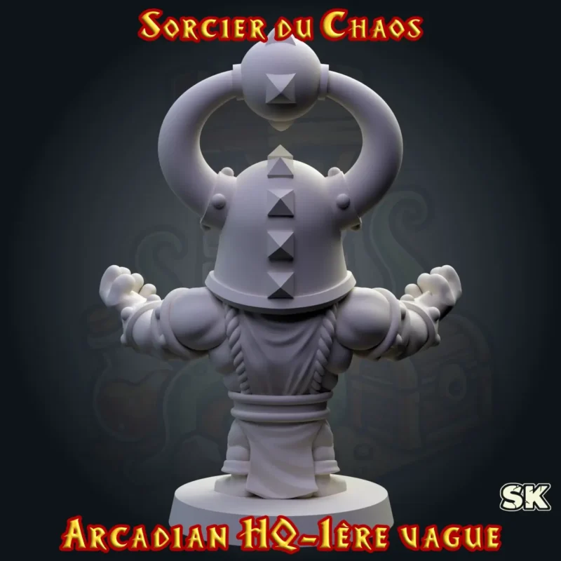 sorcier du chaos HQ-dos (1) Sorcier du Chaos - Arcadian 1ère Vague