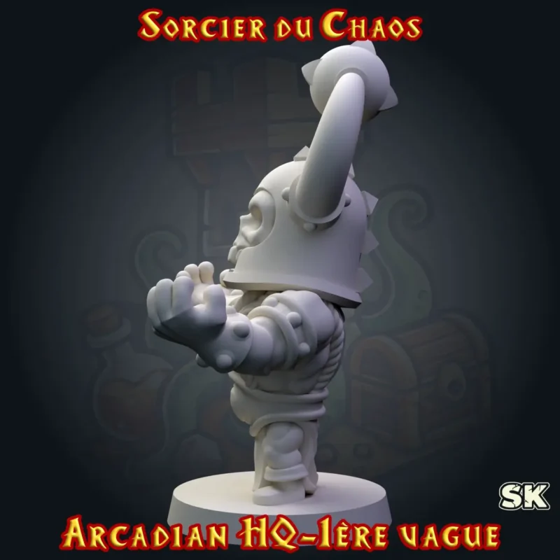 sorcier du chaos HQ-droite (1) Sorcier du Chaos - Arcadian 1ère Vague