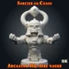 sorcier du chaos HQ-face (1) figurine Sorcier du Chaos HeroQuest 3D résine Arcadian Heroes StoneKing
