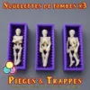 squelettes de tombes-2 (1) inserts squelettes tombeaux 3D multicolore 3 poses différentes os blanc violet