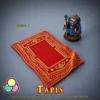 tapis donjon Modele-B tapis donjon modèle B coin relevé décor plateau RPG
