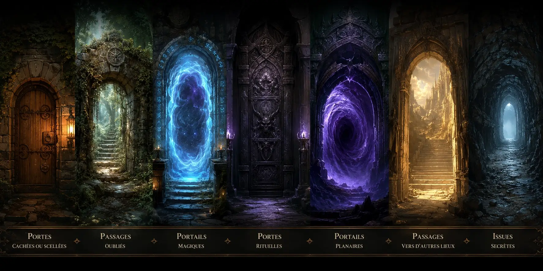 Portes portails et passages Portail Magique