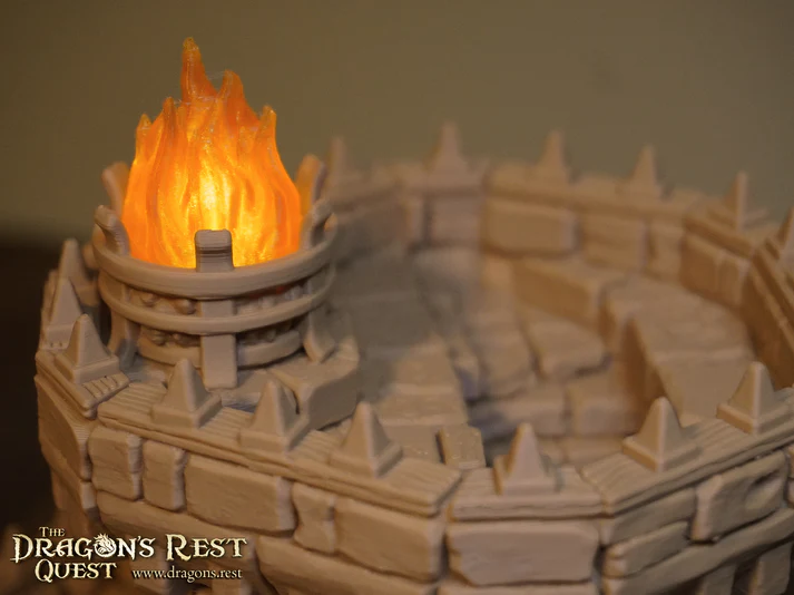 Tour a des Heroquest 05 Tour à Dés du Donjon