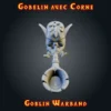 gobelin avec corne figurine gobelin sonneur avec corne de guerre en résine, Goblin Warband, imprimée 3D en atelier breton
