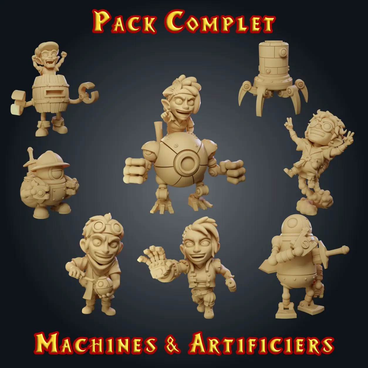 Figurines pour le Jeux de Rôle (JDR) - Antre du Blup
