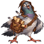 pigeon de notre newsletter